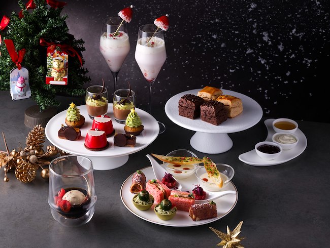 クリスマス アフタヌーンティー with リンツチョコレート
